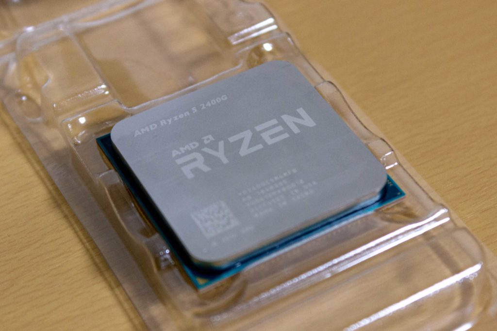 AMD RYZEN5 2400G 品外すまで動作してました。CPUのみ